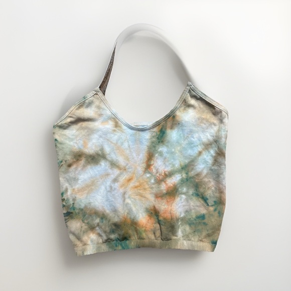 Free People Tops - 35. Free People Hand Tie-Dyed Skinny Strap Seamless Brami in XS/S